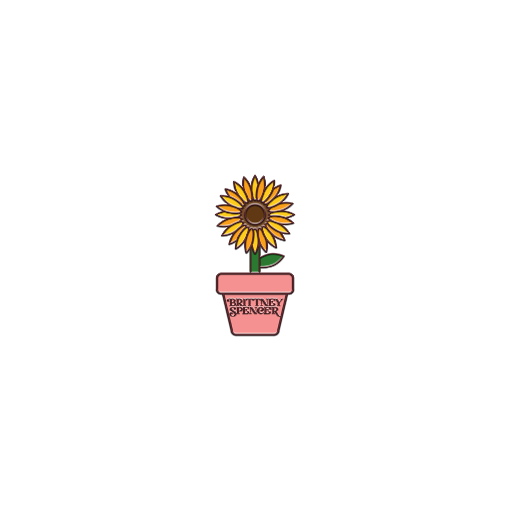 Sunflower Enamel Pin